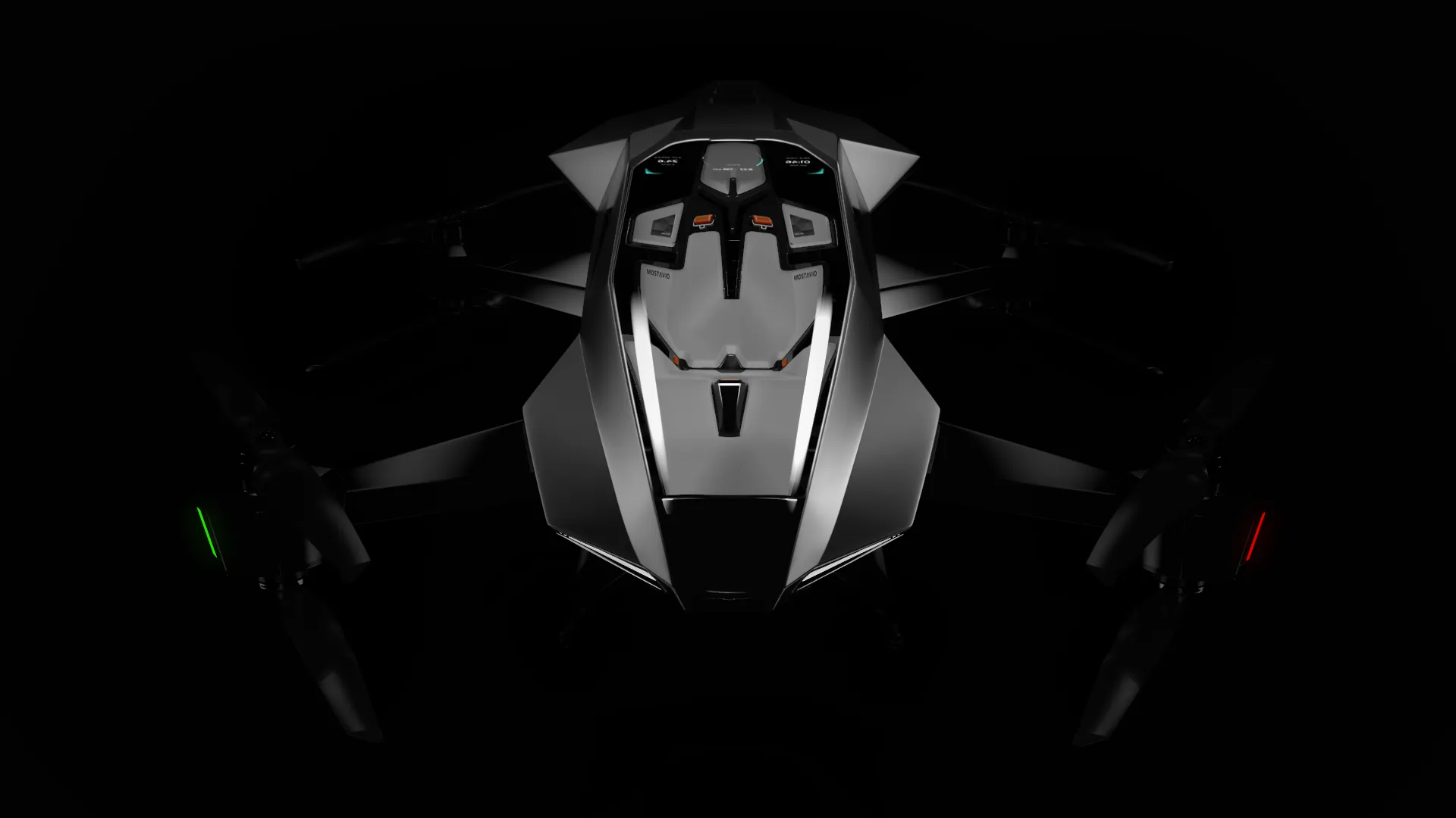 EVtol MX1 Model Aircraft